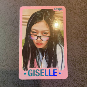 aespa - MY WORLD OFFICIAL TRADING PHOTOCARD CARD SMTOWN Giselle